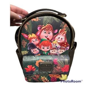 Loungefly Disney Peter Pan & Lost Boys Mini Backpack